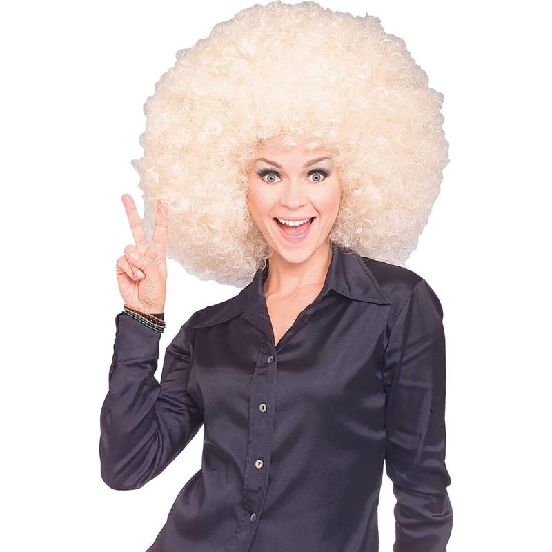 Super Afro Blonde Wig Unisex