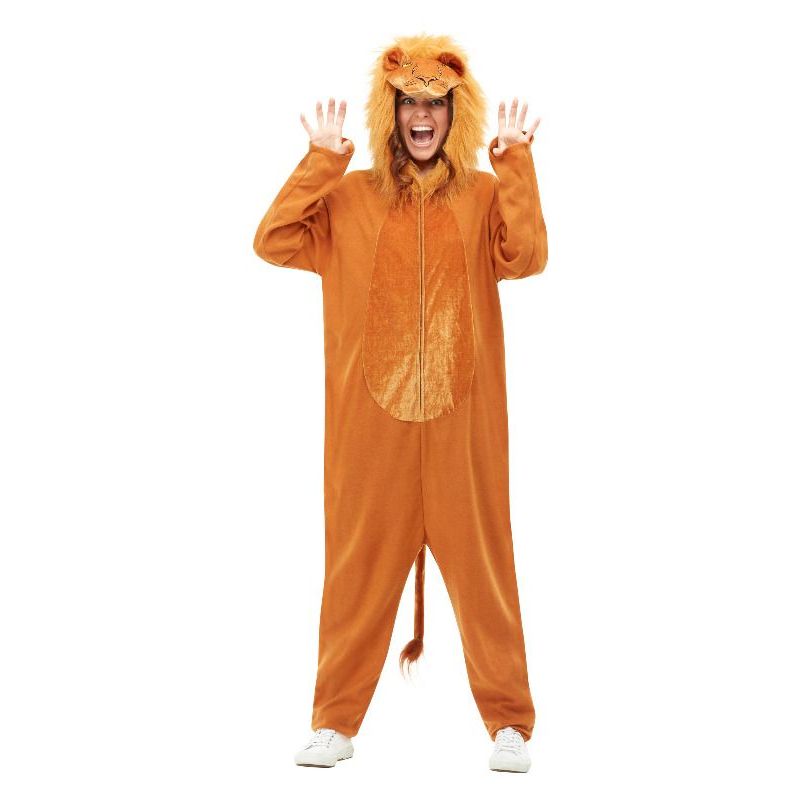 Lion Costume Adult Brown Unisex