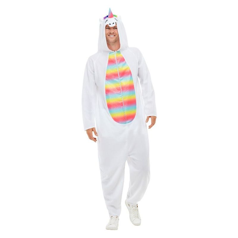 Unicorn Costume Adult White