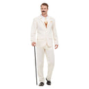 Roaring 20s Gent Costume Adult White