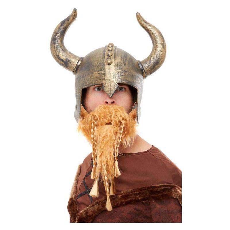 Viking Helmet Gold Mens