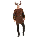 Viking Barbarian Costume Adult Brown