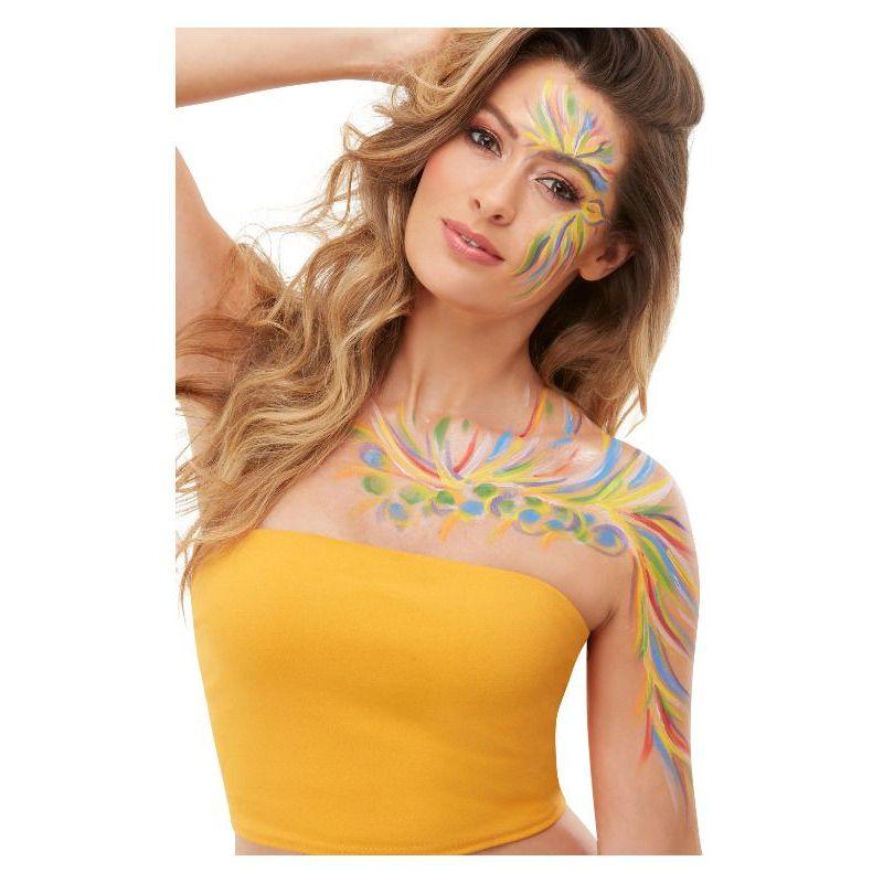 Smiffys Make Up Fx Rainbow Festival Kit Womens