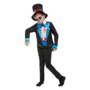 Day Of The Dead Boy Costume Child Multi