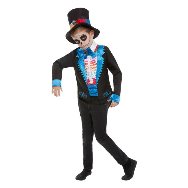 Day Of The Dead Boy Costume Child Multi Boys