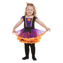 Toddler Pumpkin Witch Costume Orange