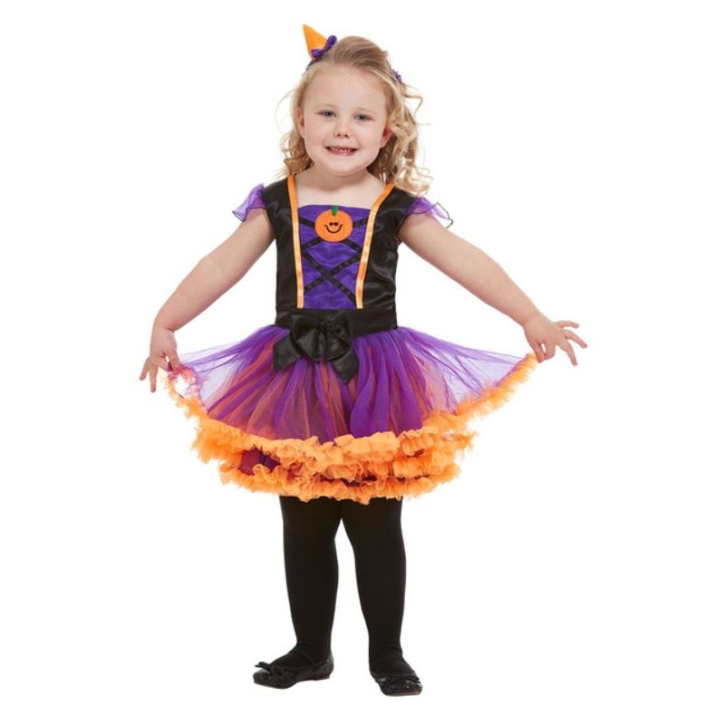 Toddler Pumpkin Witch Costume Toddler Orange Girls