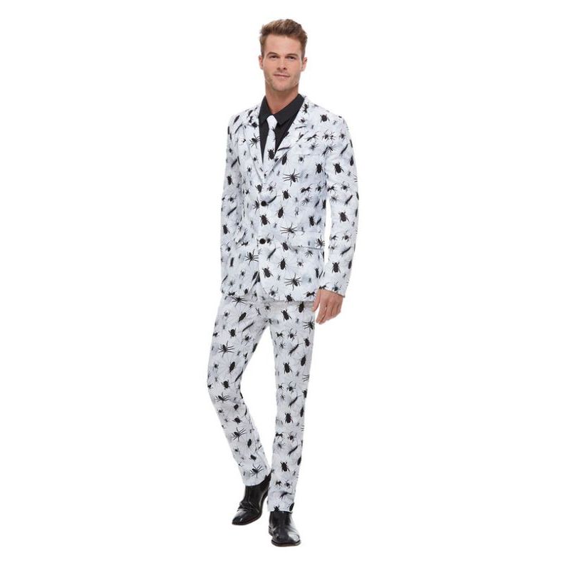 Bugging Out Suit Adult White Mens -1