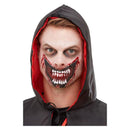 Smiffys Makeup FX Slashed Mouth Kit Aqua Red