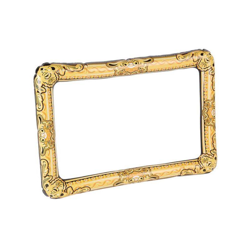 Inflatable Picture Frame Gold Unisex