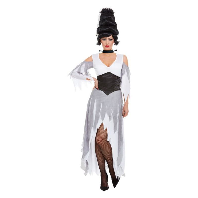 Gothic Bride Costume Adult White