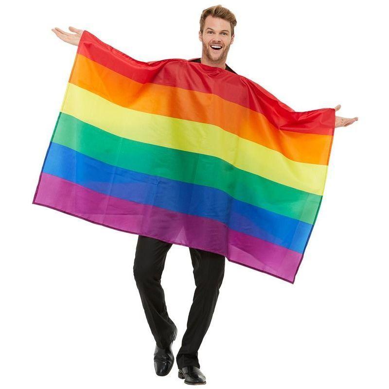 Rainbow Flag Costume Adult Multi