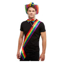 Rainbow Sash Pride Adult Multi Colured