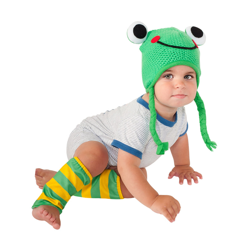 Frog Costume Baby Unisex Green -1