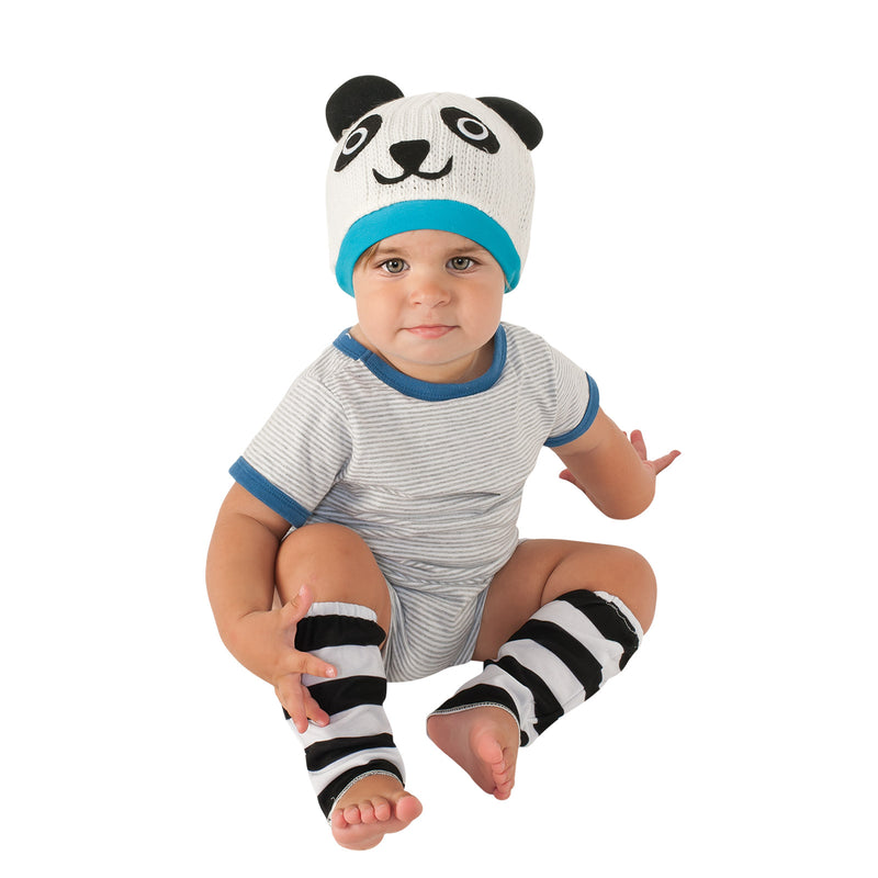 Panda Costume Baby Unisex White -1