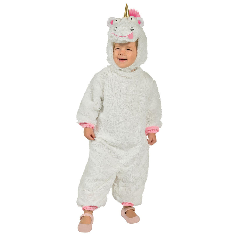 Fluffy Unicorn Costume Child Unisex -1