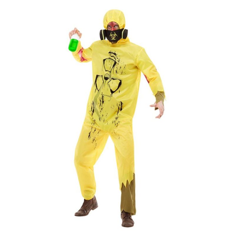 Biohazard Suit Adult Yellow Mens -1