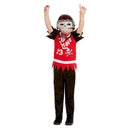 Zombie Football Player Costume Child Red