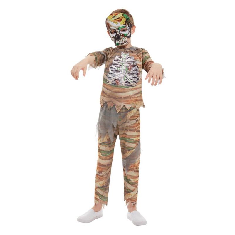 Zombie Mummy Costume Child Cream Boys