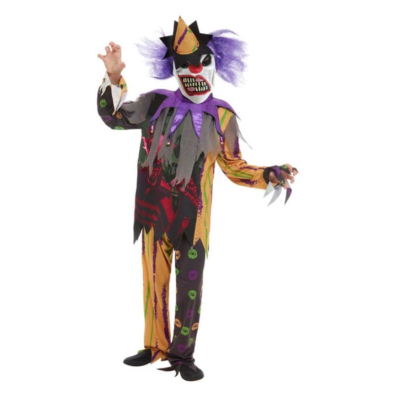 Scary Clown Costume Child Multi Boys