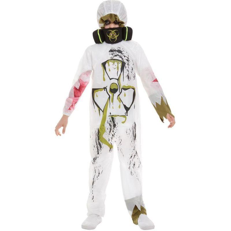 Biohazard Suit Costume Child White Boys -1