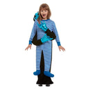 Alien Abduction Costume Child Blue Unisex -1