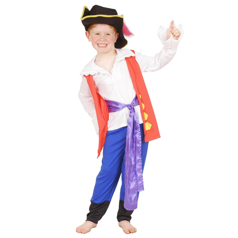 Captain Feathersword Costume Child Unisex -1