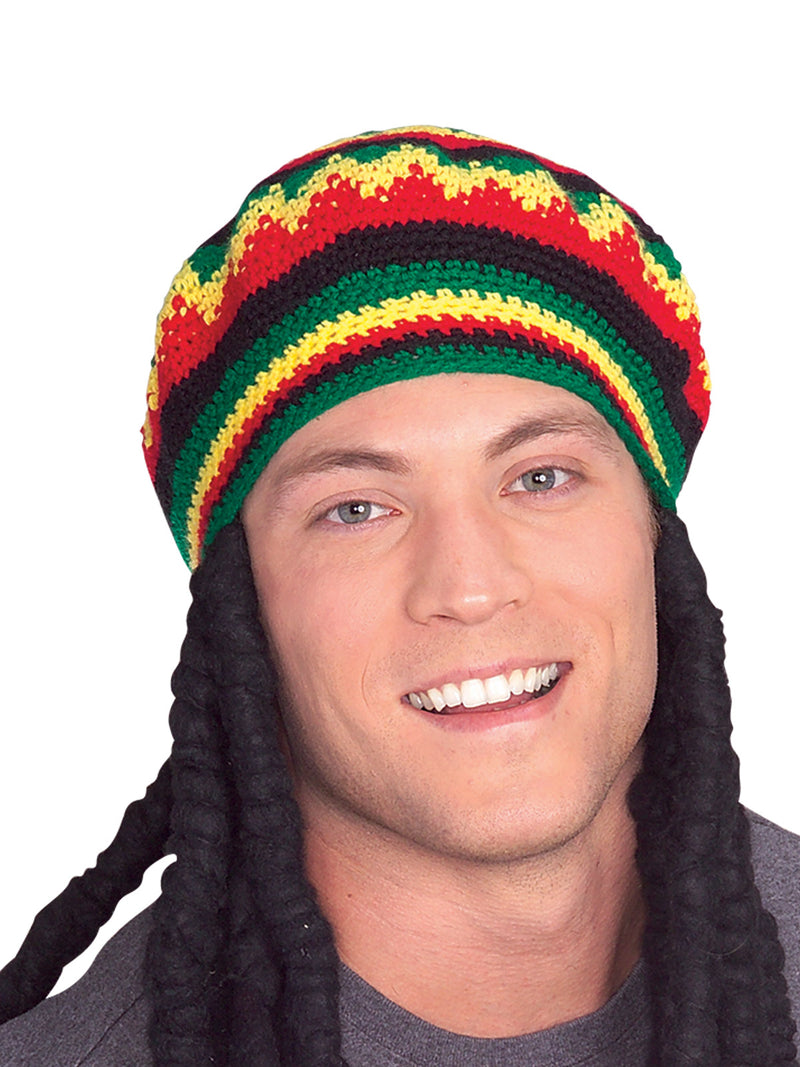 Rasta Wig With Cap Unisex -2