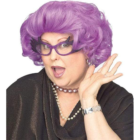 The Dame Purple Wig Adult Womens