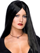 Morticia Deluxe Secret Wishes Wig Womens -2