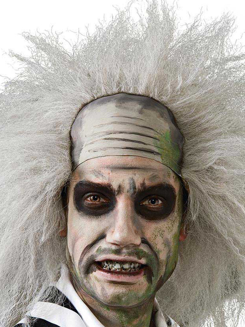 Beetlejuice Wig Adult Mens White -2