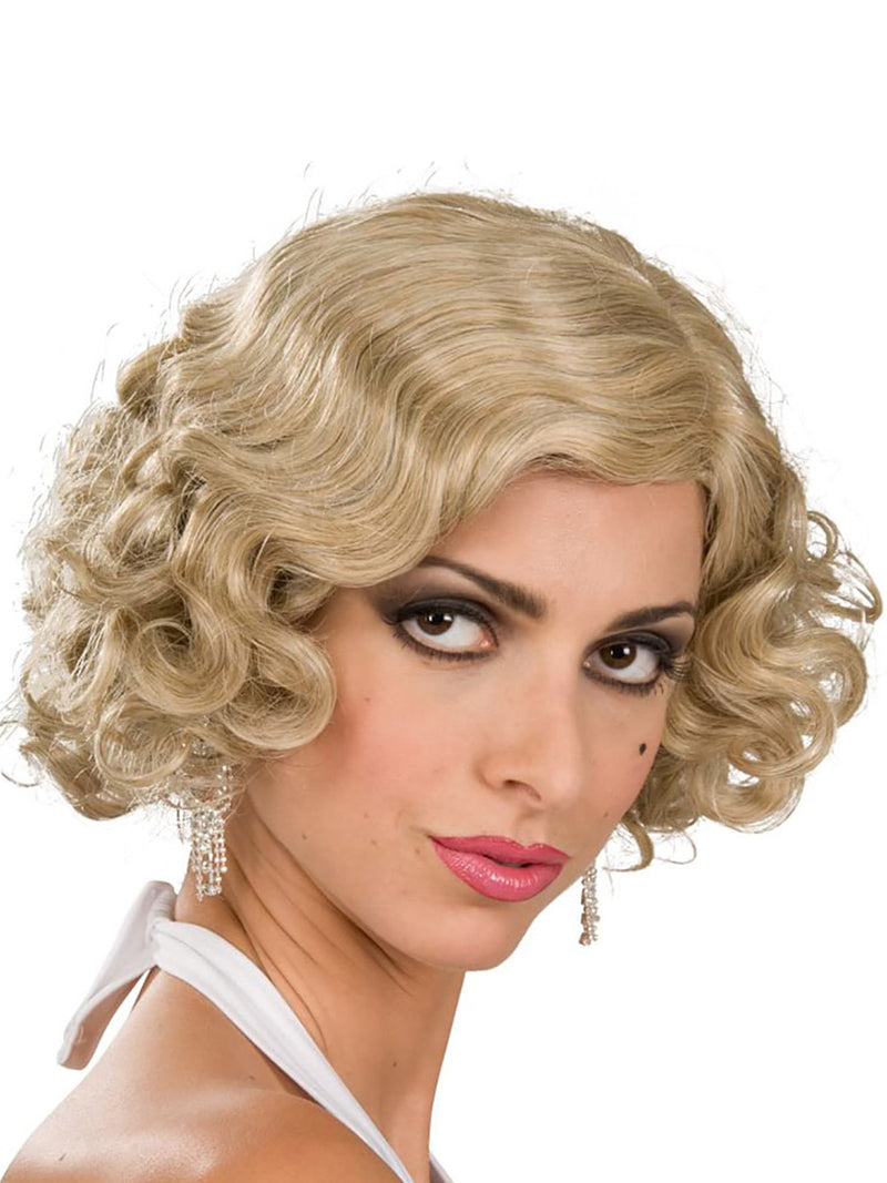 Blonde Flapper Wig Adult Womens