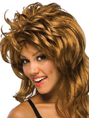Rockin' Diva Wig Adult Womens Brown