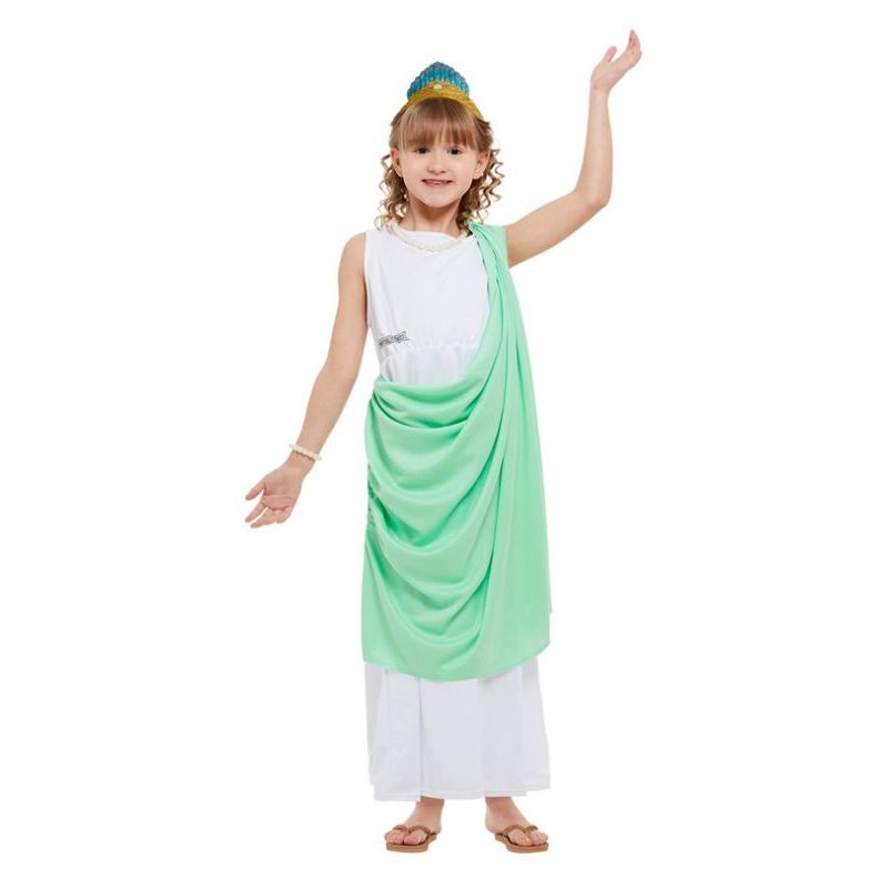 Horrible Histories Roman Girl Costume Girls White