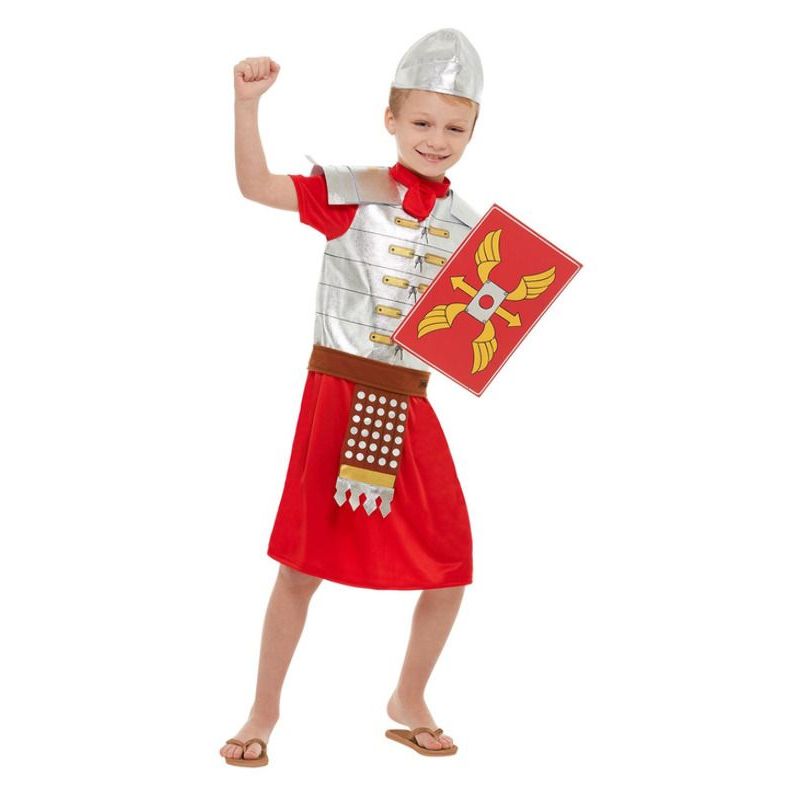 Horrible Histories Roman Boy Costume Boys Red