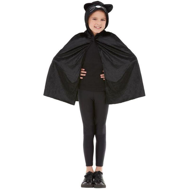 Cat Hooded Cape Child Girls -1