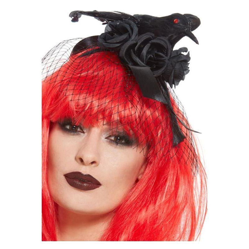 Crow Headband Black