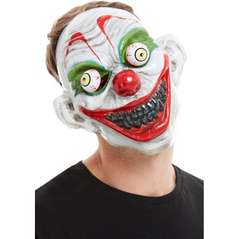 Clown Mask Adult White Mens
