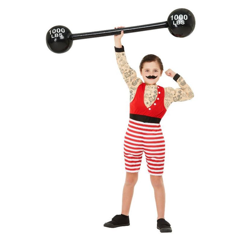 Deluxe Strong Boy Costume Child Multi Boys