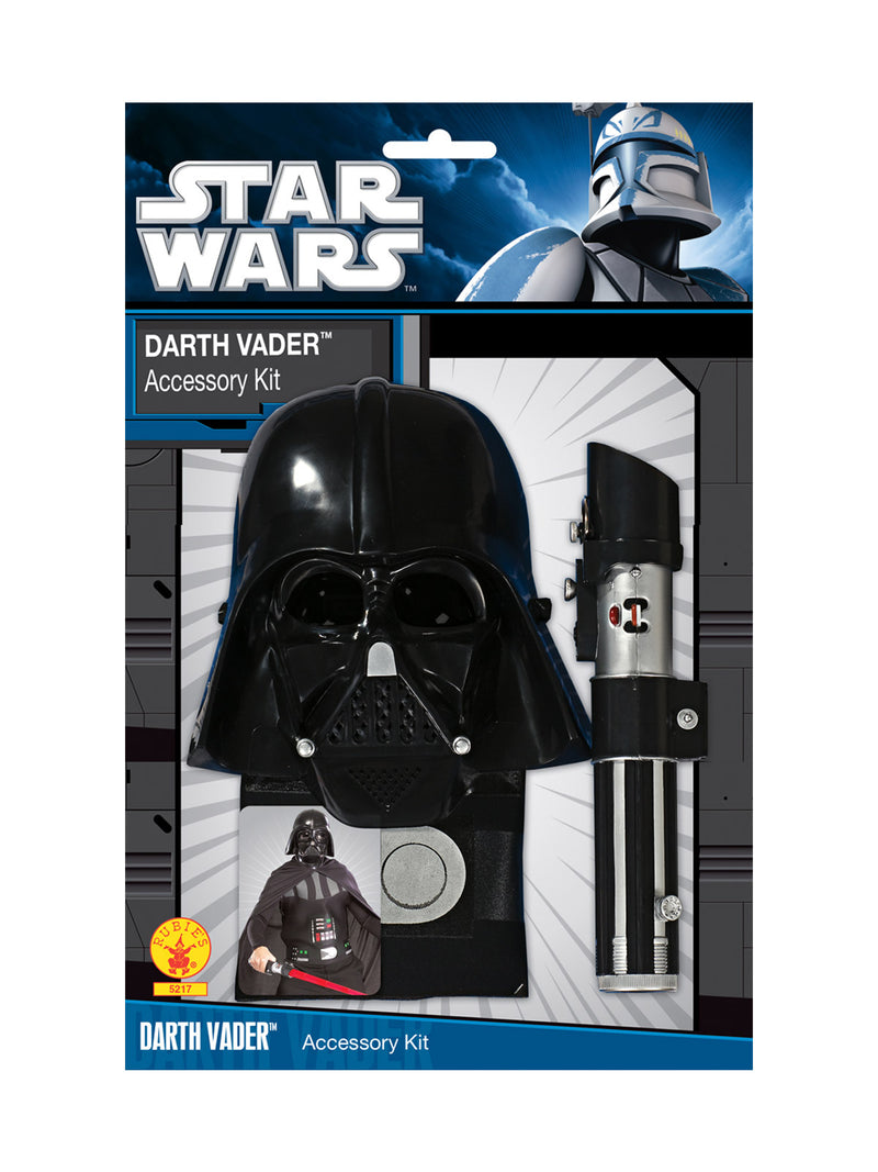 Darth Vader Adult Set With Lightsabre Mens -2