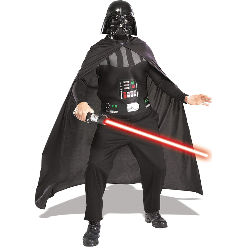 Darth Vader Adult Set With Lightsabre Mens -5