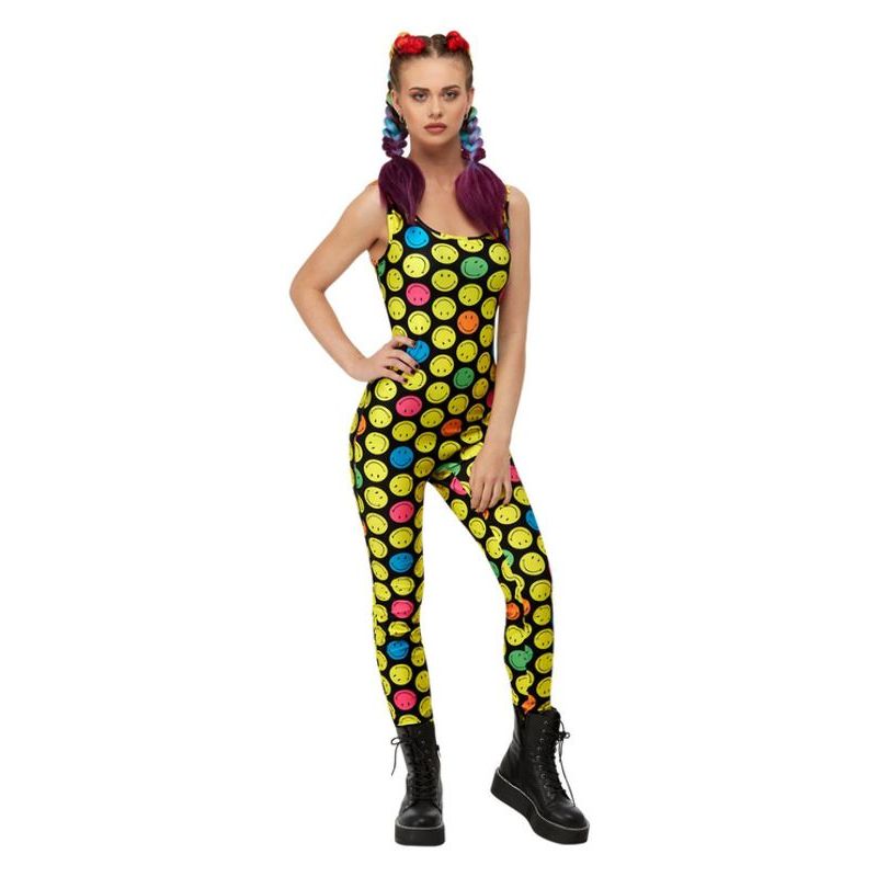 Smiley Unitard Multi Coloured Womens