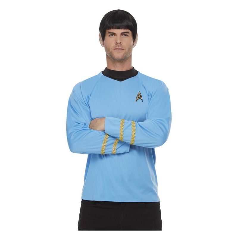 Star Trek Original Series Sciences Uniform Blue Mens