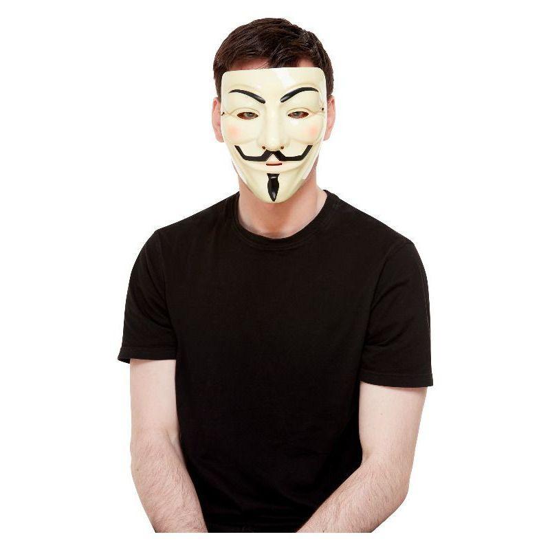 Guy Fawkes Mask White Unisex