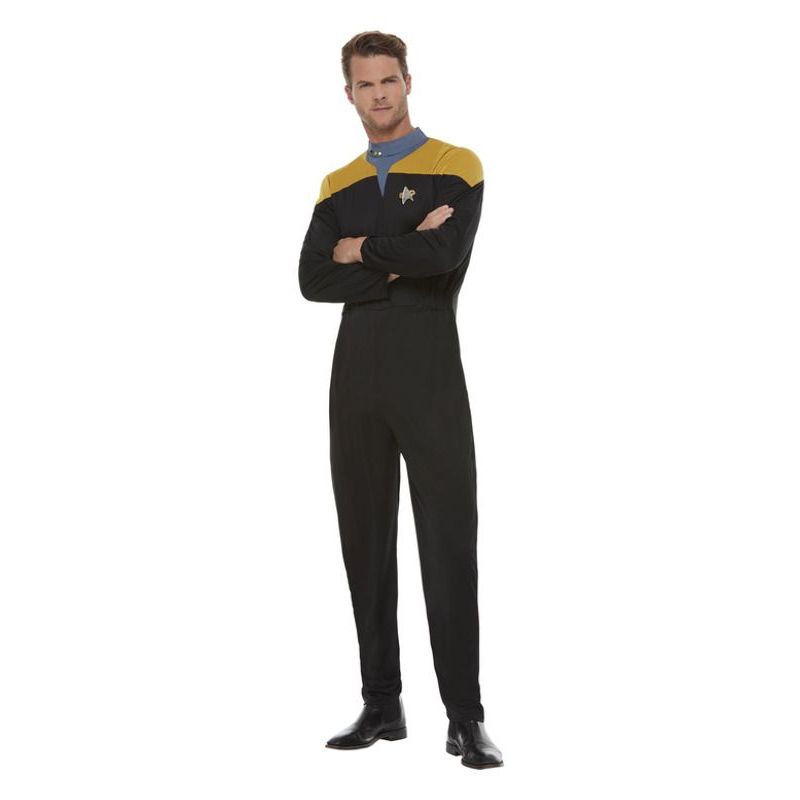 Star Trek Voyager Operations Uniform Gold & Mens Yellow