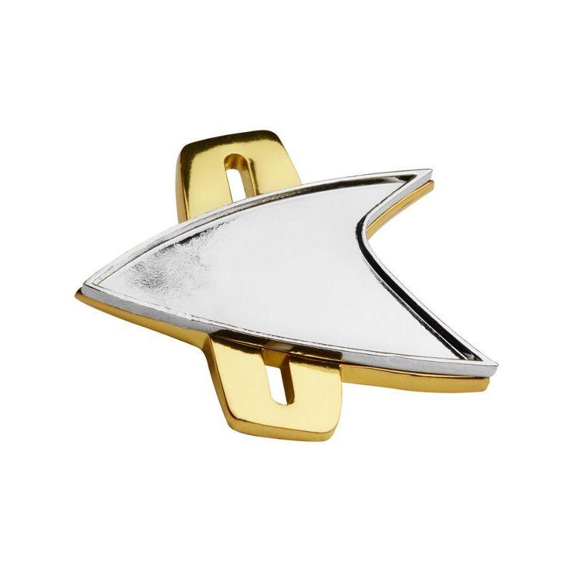 Star Trek Voyager Badge Unisex Gold