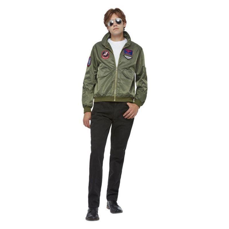 Top Gun Maverick Bomber Jacket Green Mens