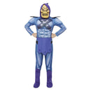 He Man Kids Skeletor Costume Jumpsuit EVA Chest