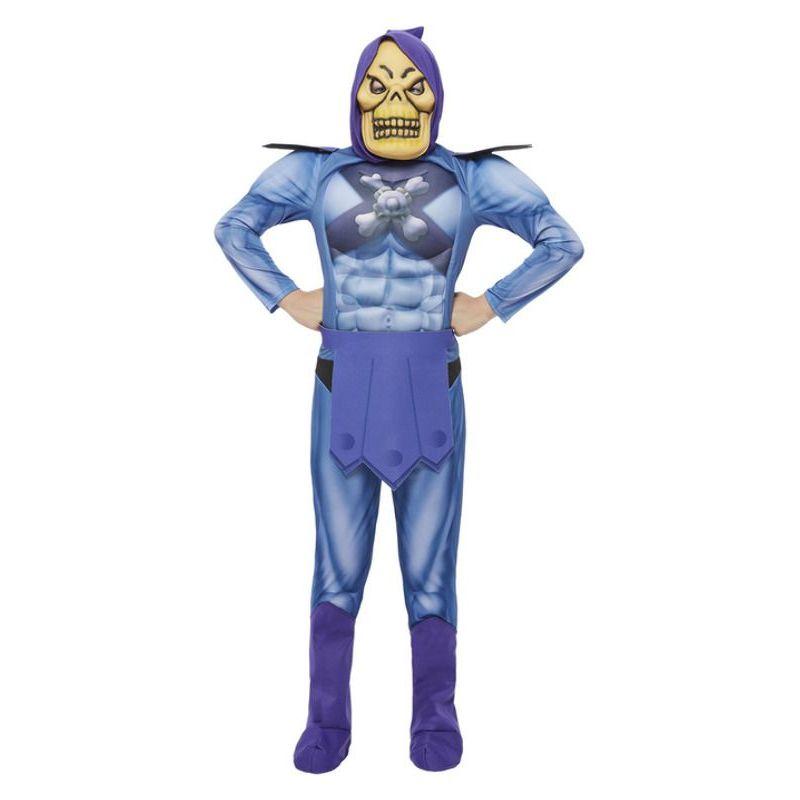 Skeletor Costume With Eva Chest Boys Purple