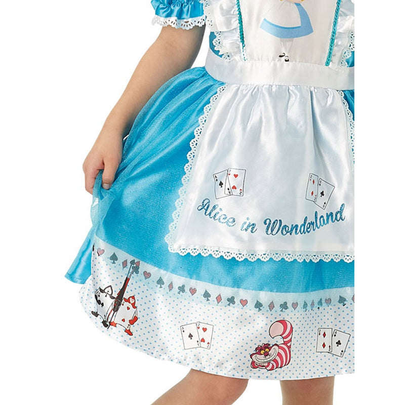 Alice In Wonderland Deluxe Costume Girls